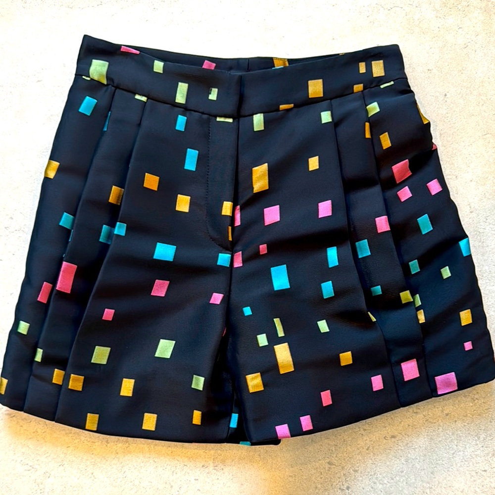 Emporio Armani Colorful Geometric Women's Shorts